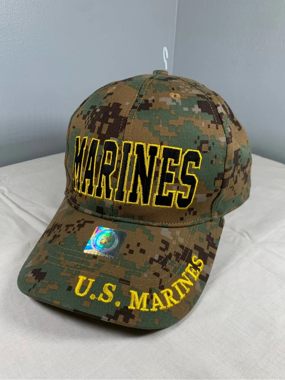 USMC Marine Corps US Digi camo design baseball cap hat